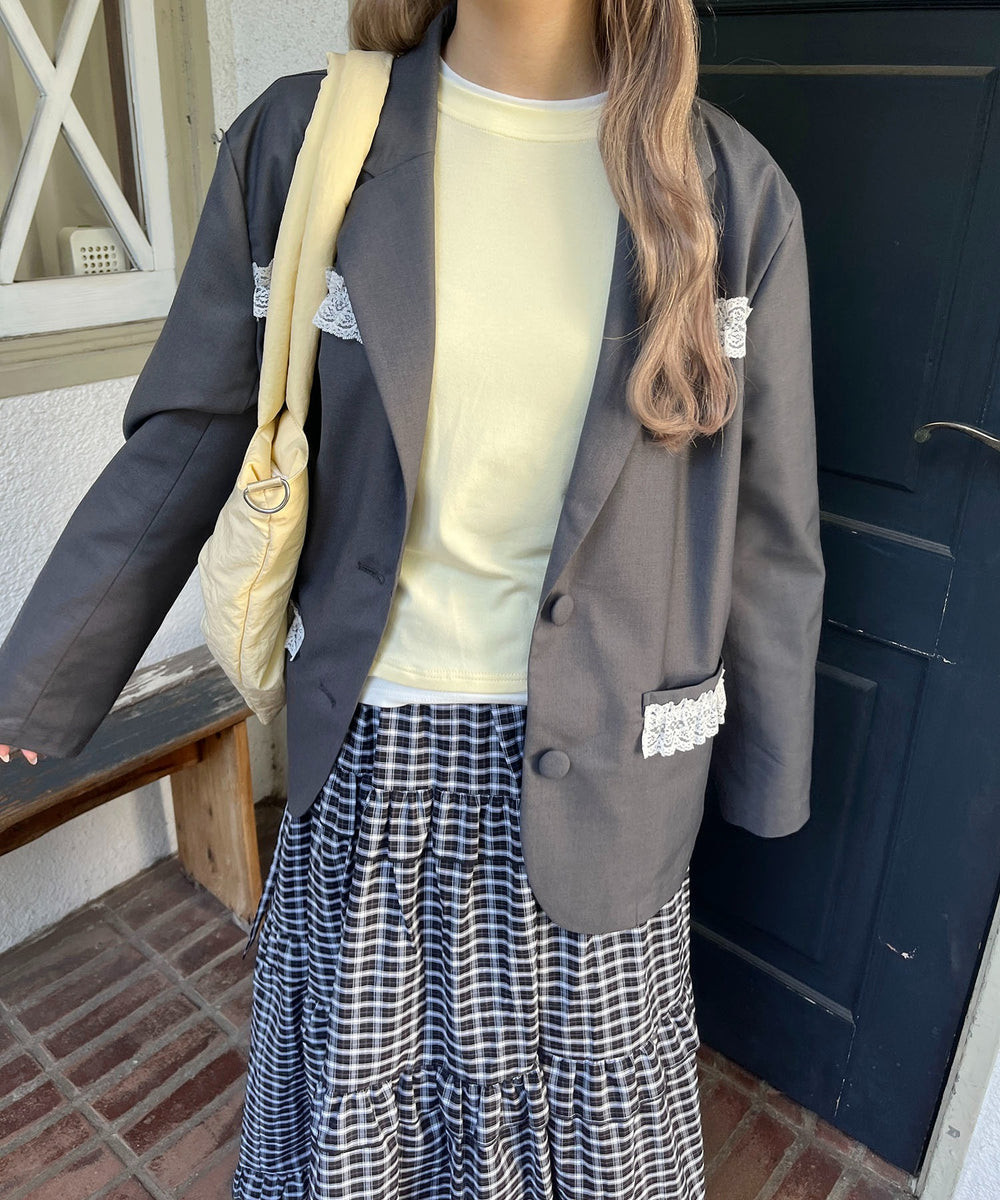 グレー モデル：160㎝ F着用