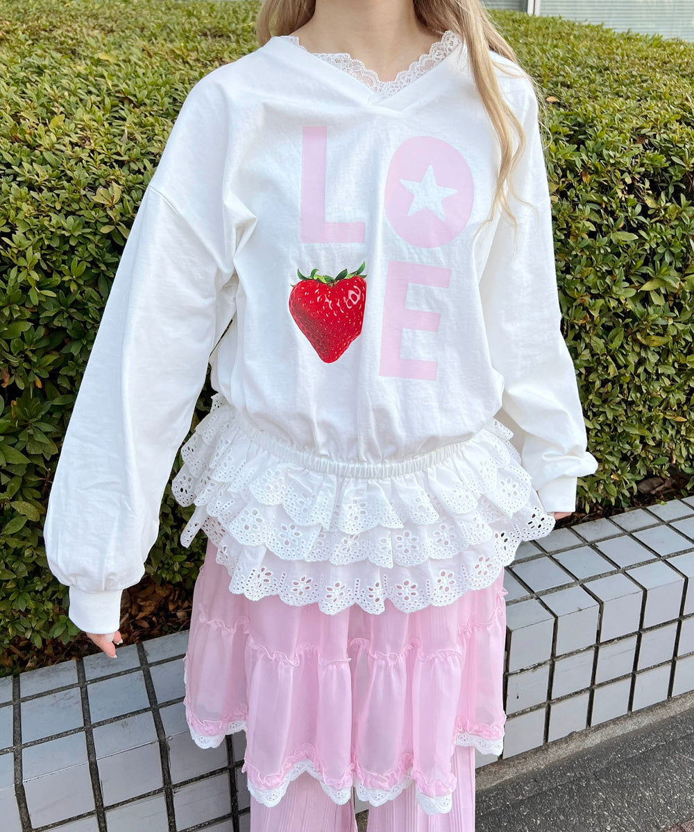 ホワイト モデル：160㎝ F着用