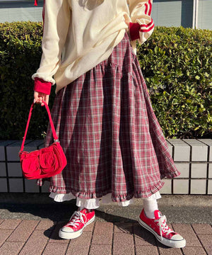 レッド モデル：160㎝ F着用