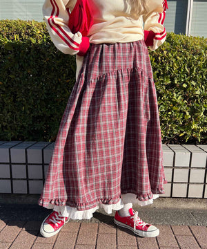 レッド モデル：160㎝ F着用