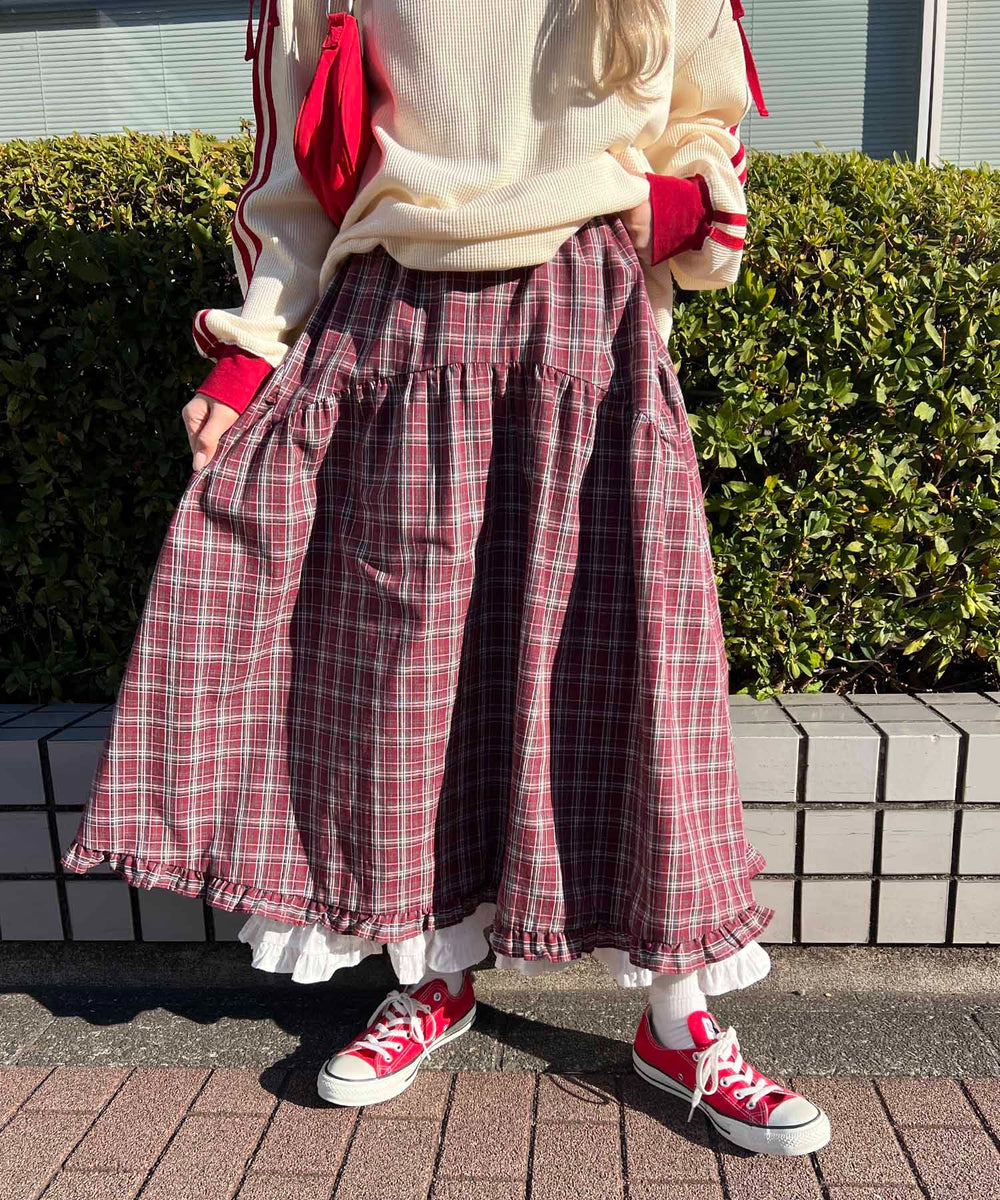 レッド モデル：160㎝ F着用