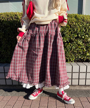 レッド モデル：160㎝ F着用