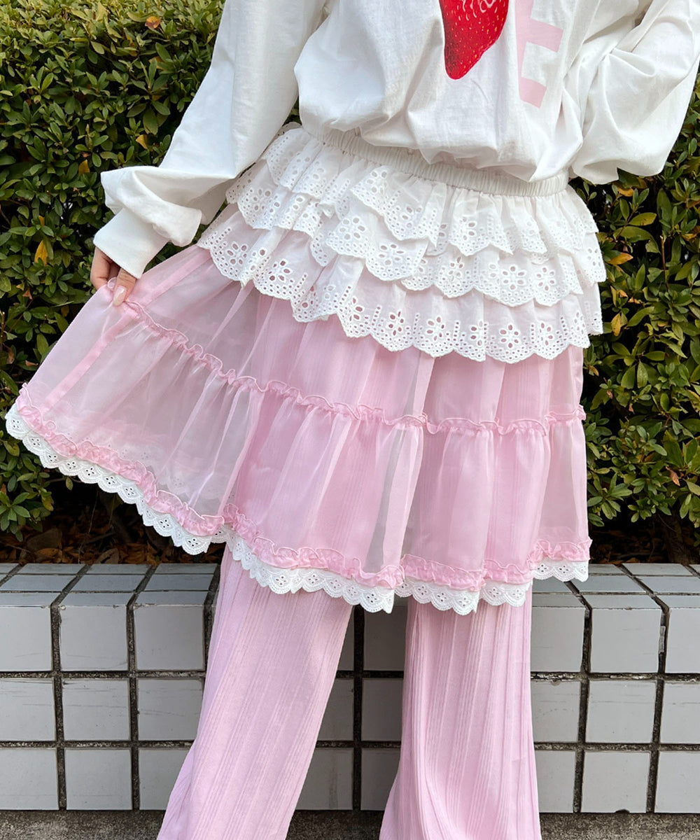 ピンク モデル：160㎝ F着用