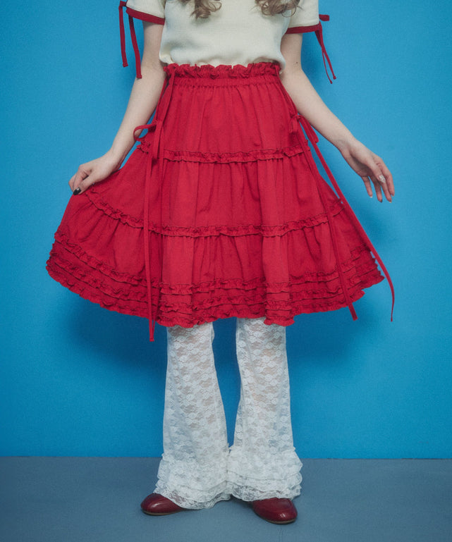 レッド モデル：160㎝ F着用