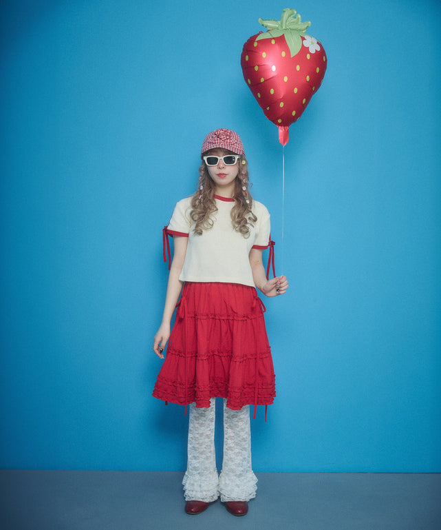 レッド モデル：160㎝ F着用