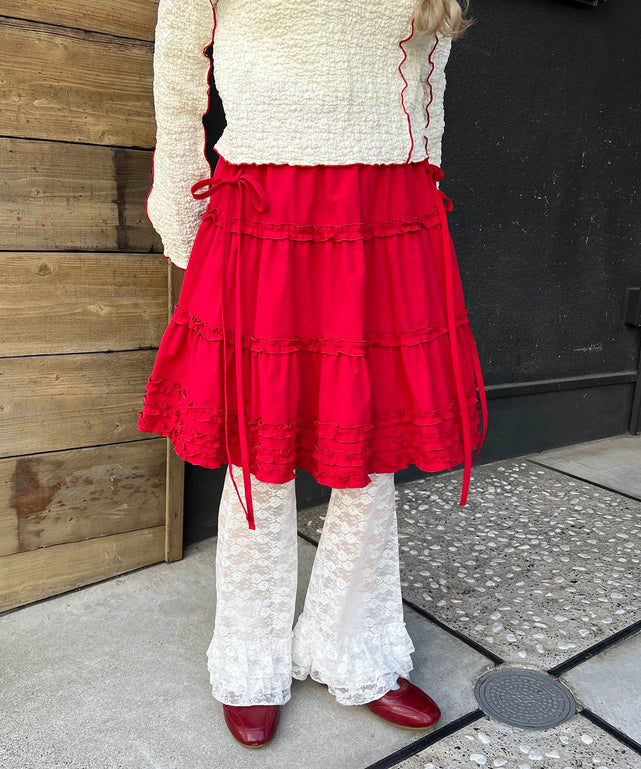 レッド モデル：160㎝ F着用