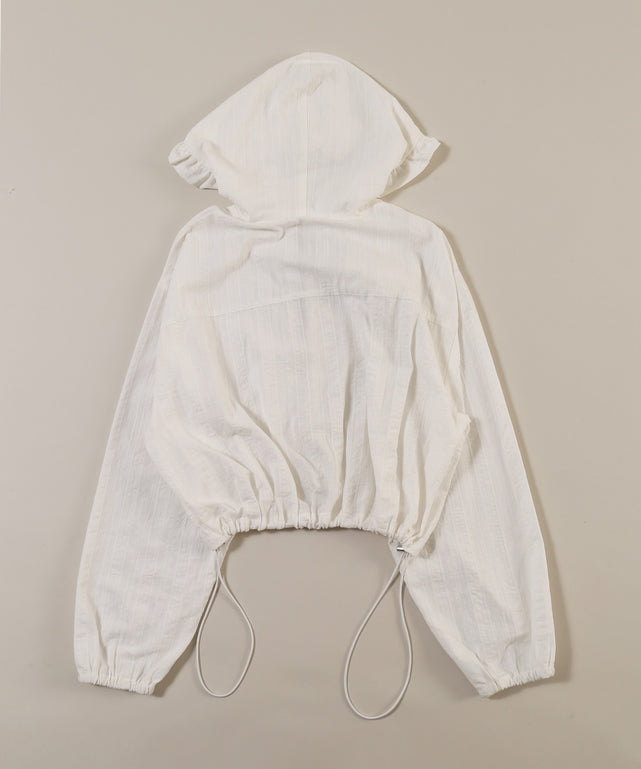 ローズモチーフシアーパーカー