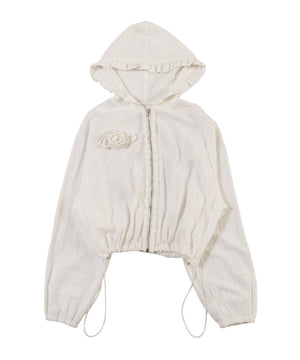 ローズモチーフシアーパーカー