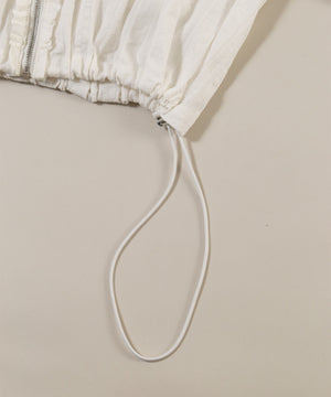 ローズモチーフシアーパーカー