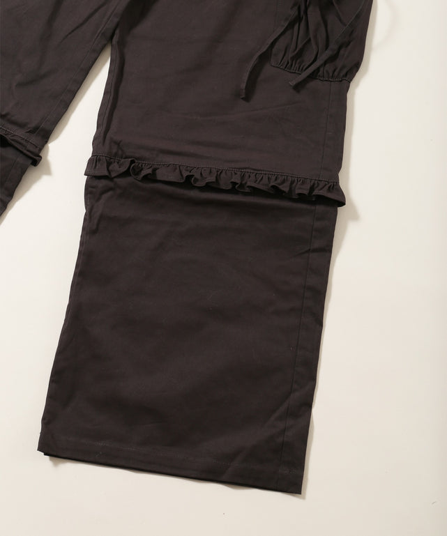 フリルカーゴパンツ