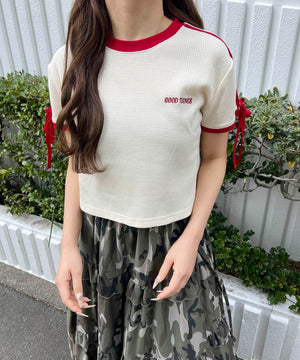 ホワイトアイボリー モデル：155㎝ F着用