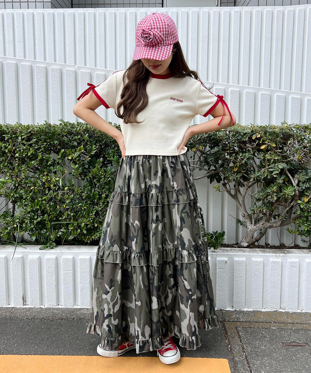 ホワイトアイボリー モデル：155㎝ F着用