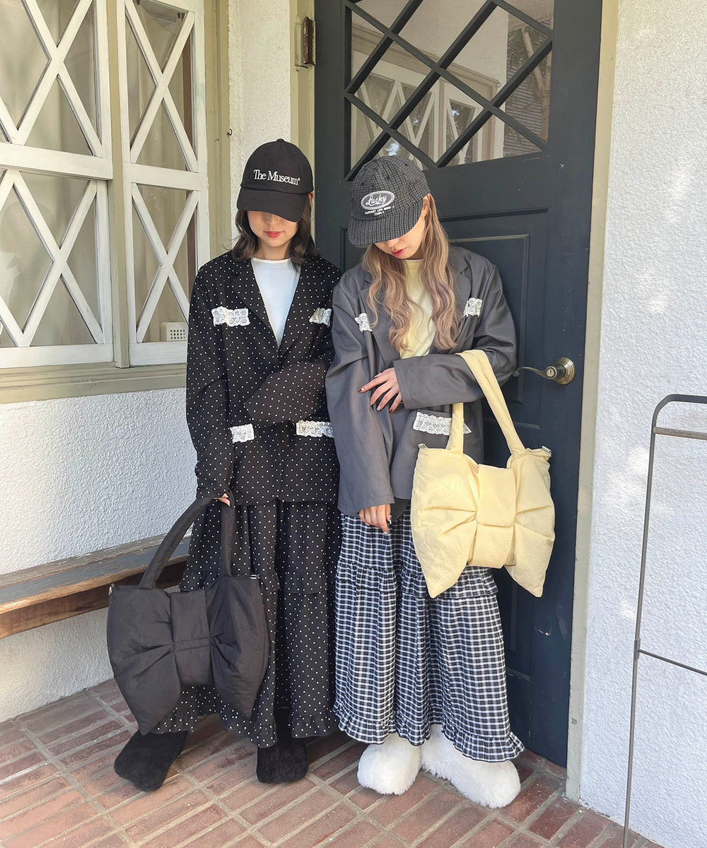 アソートフリルティアードロングスカート