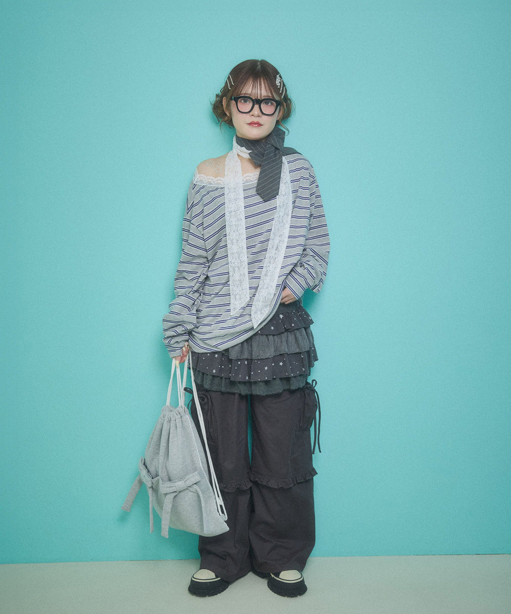 グレー モデル：160 F着用