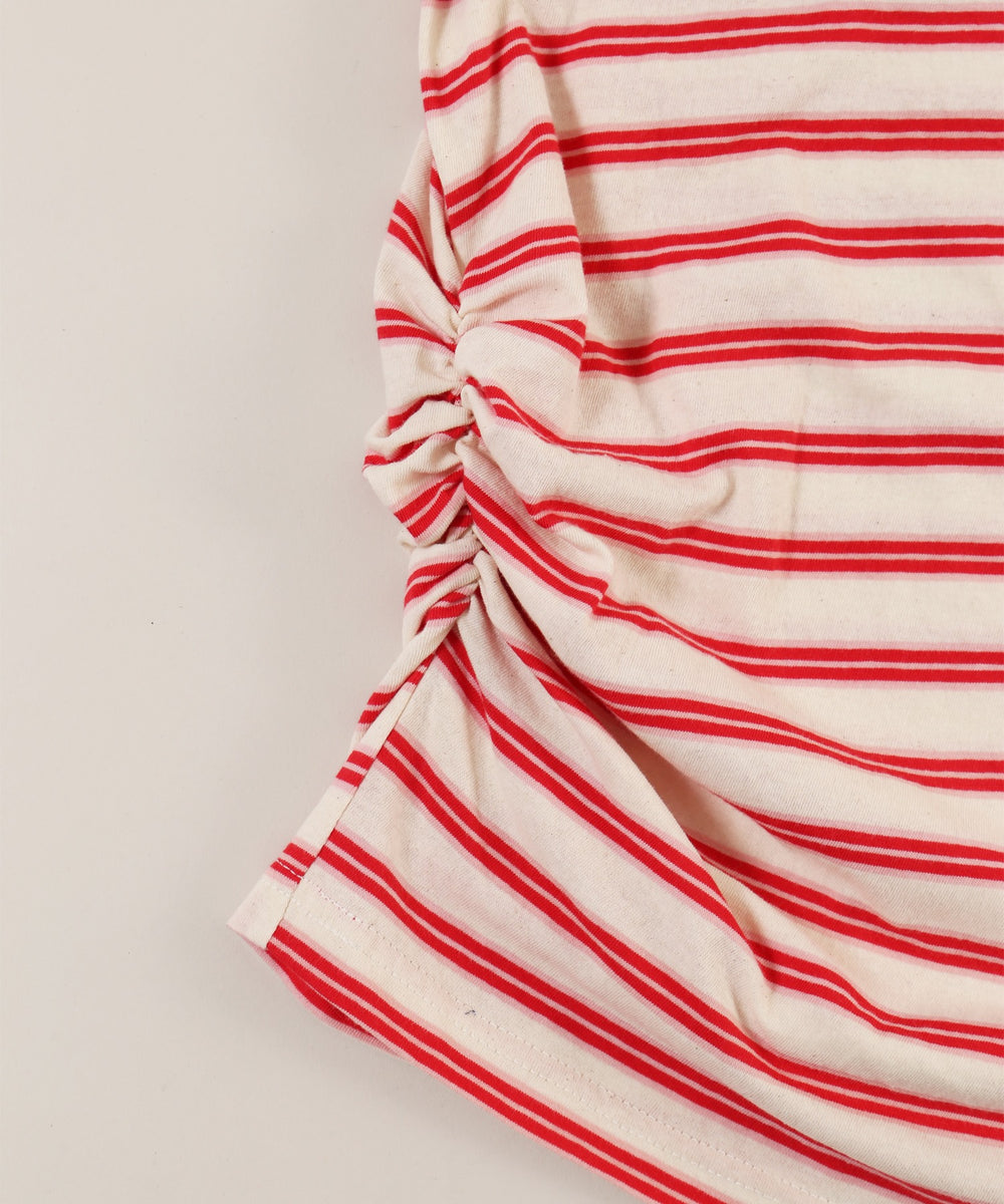 レースパイピングオフショルビッグT