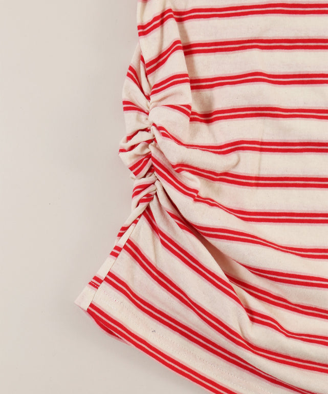 レースパイピングオフショルビッグT