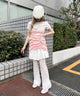 ピンク モデル：160㎝ F着用
