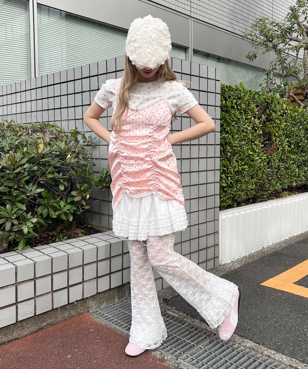 ピンク モデル：160㎝ F着用