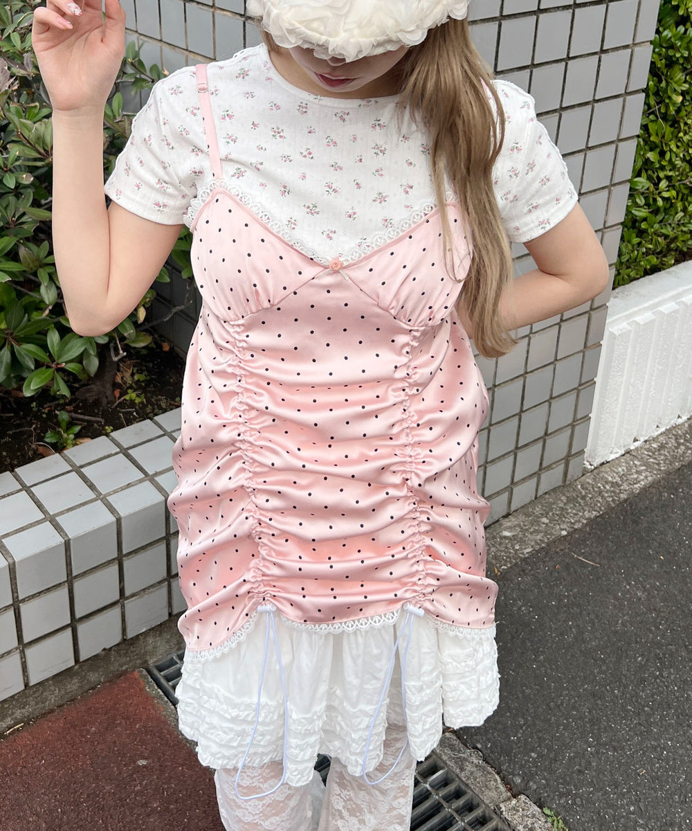 ピンク モデル：160㎝ F着用