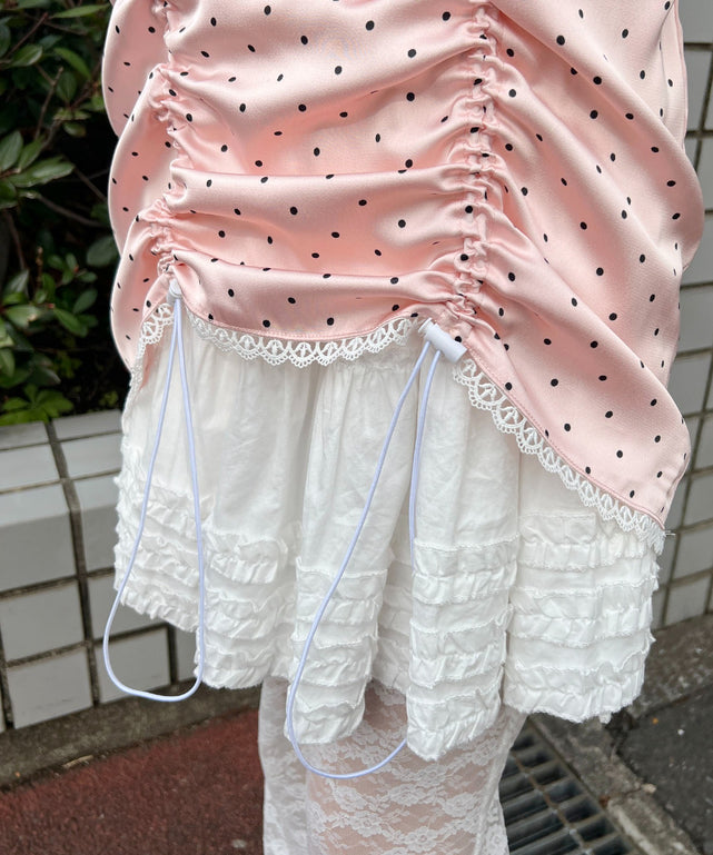 ピンク モデル：160㎝ F着用