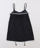 ドロストドットキャミワンピ
