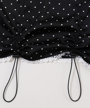 ドロストドットキャミワンピ