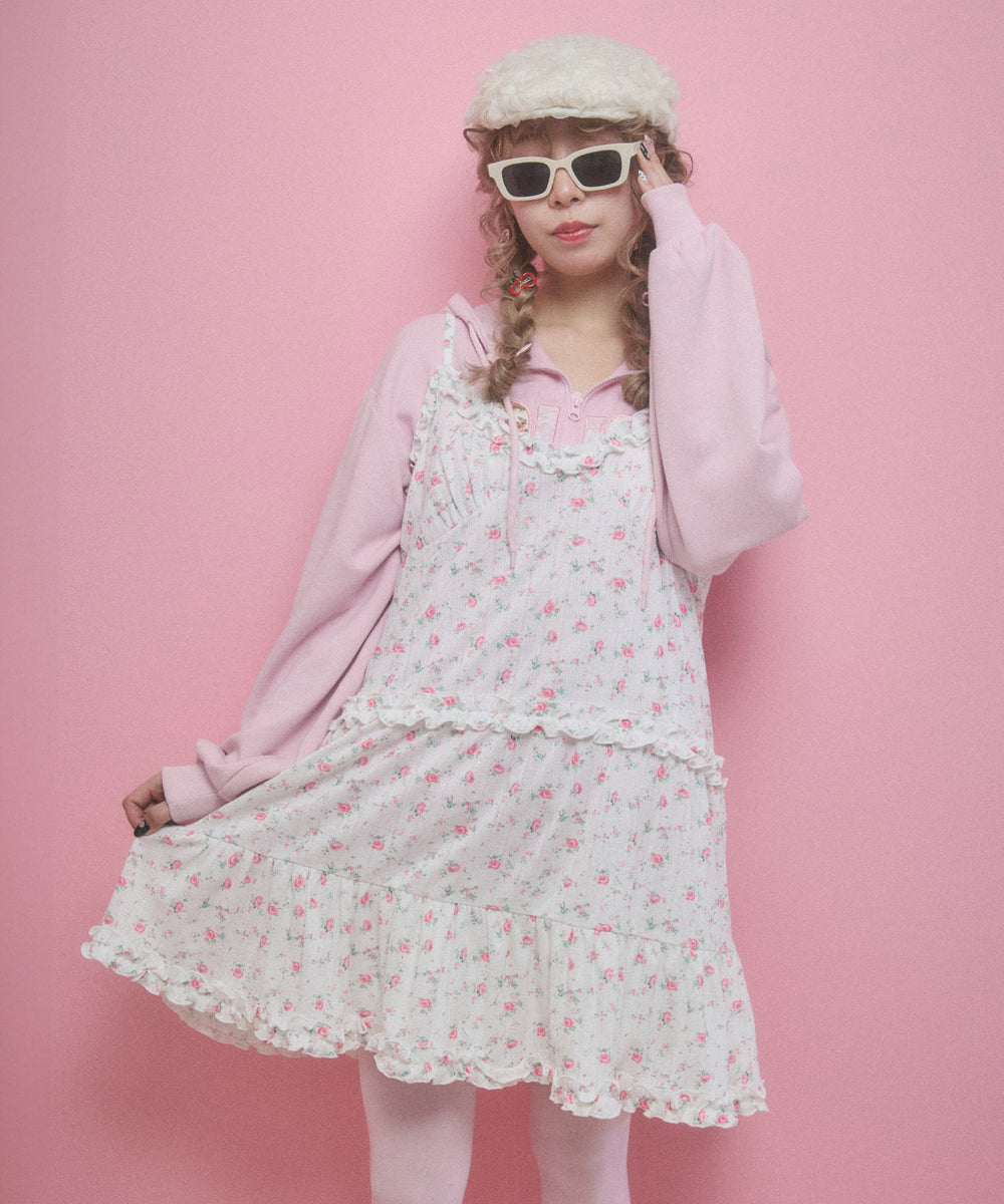 ピンク モデル：160㎝ F着用