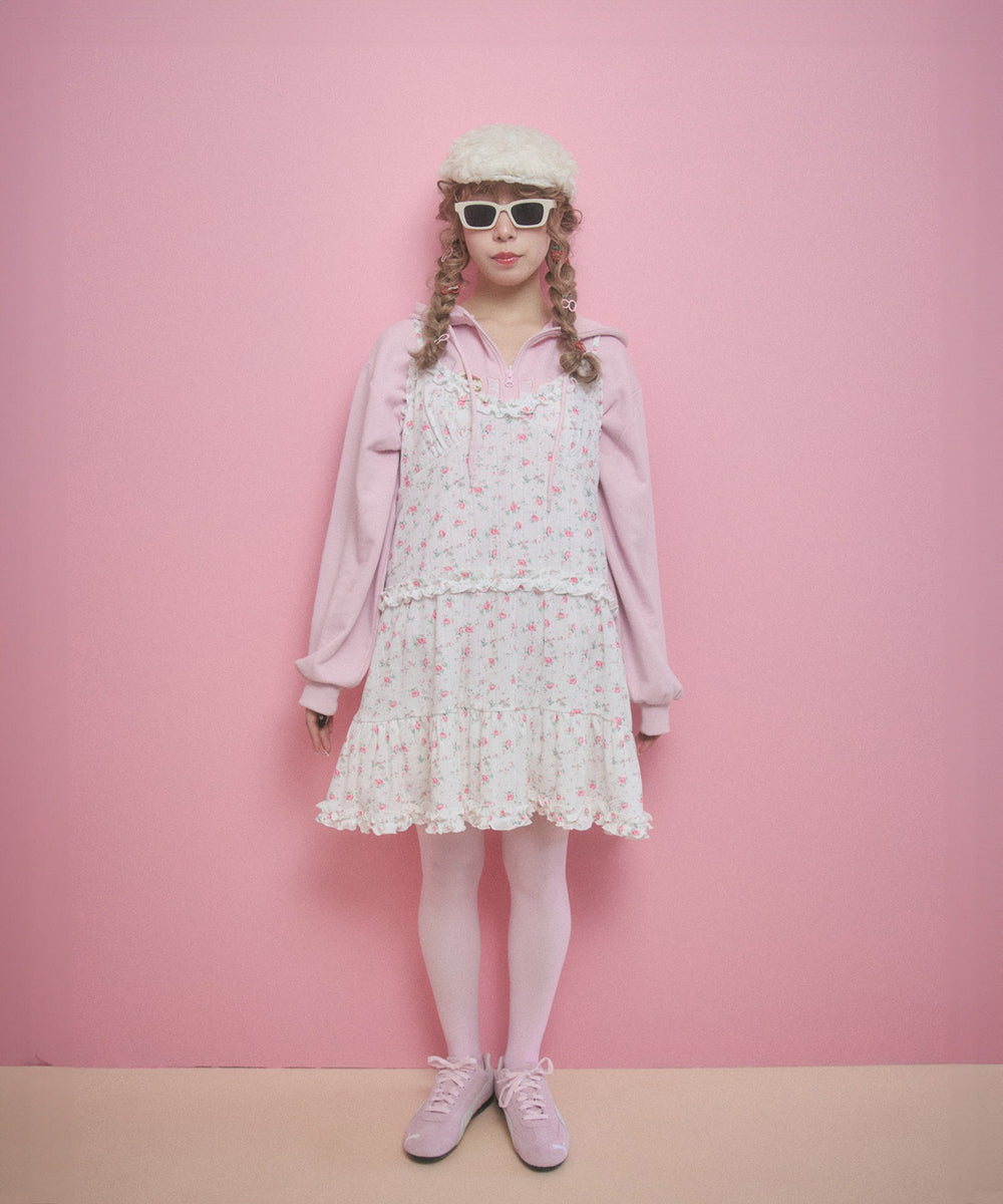 ピンク モデル：160㎝ F着用