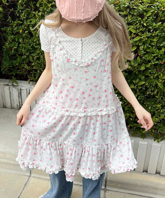 ピンク モデル：160㎝ F着用