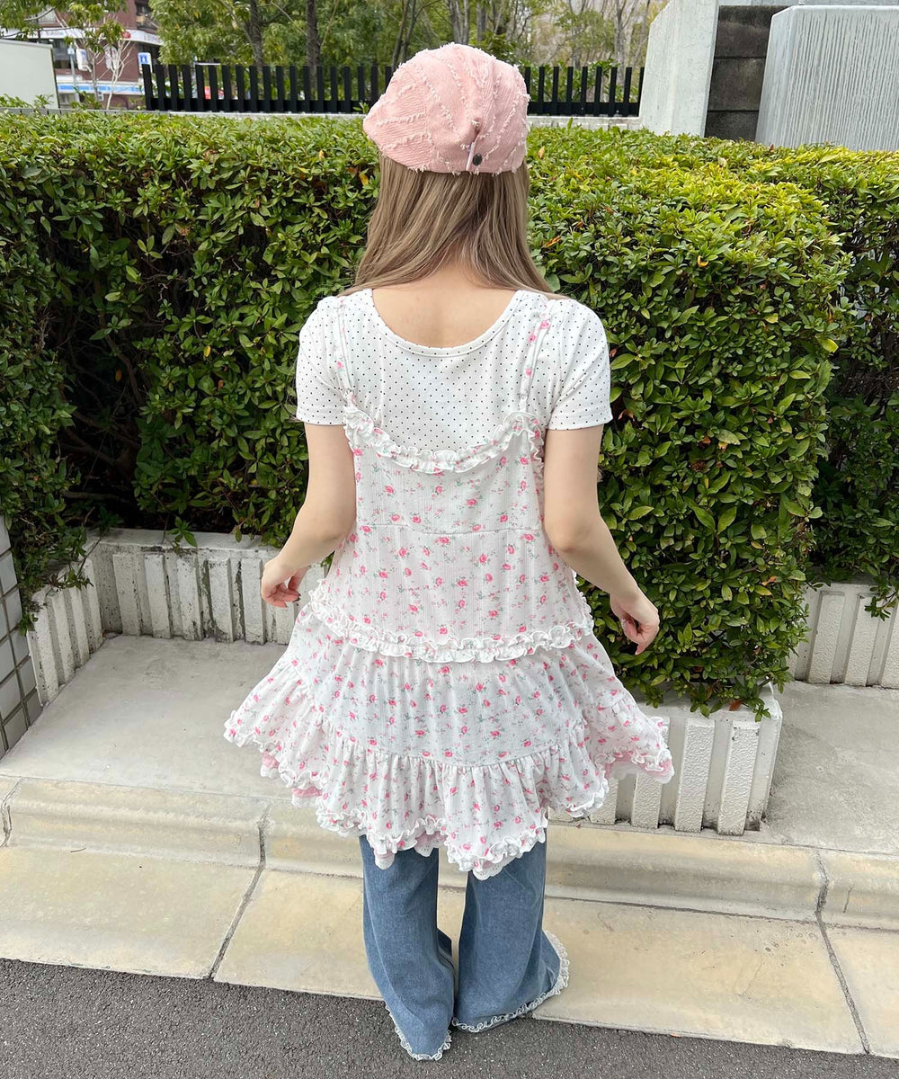 ピンク モデル：160㎝ F着用