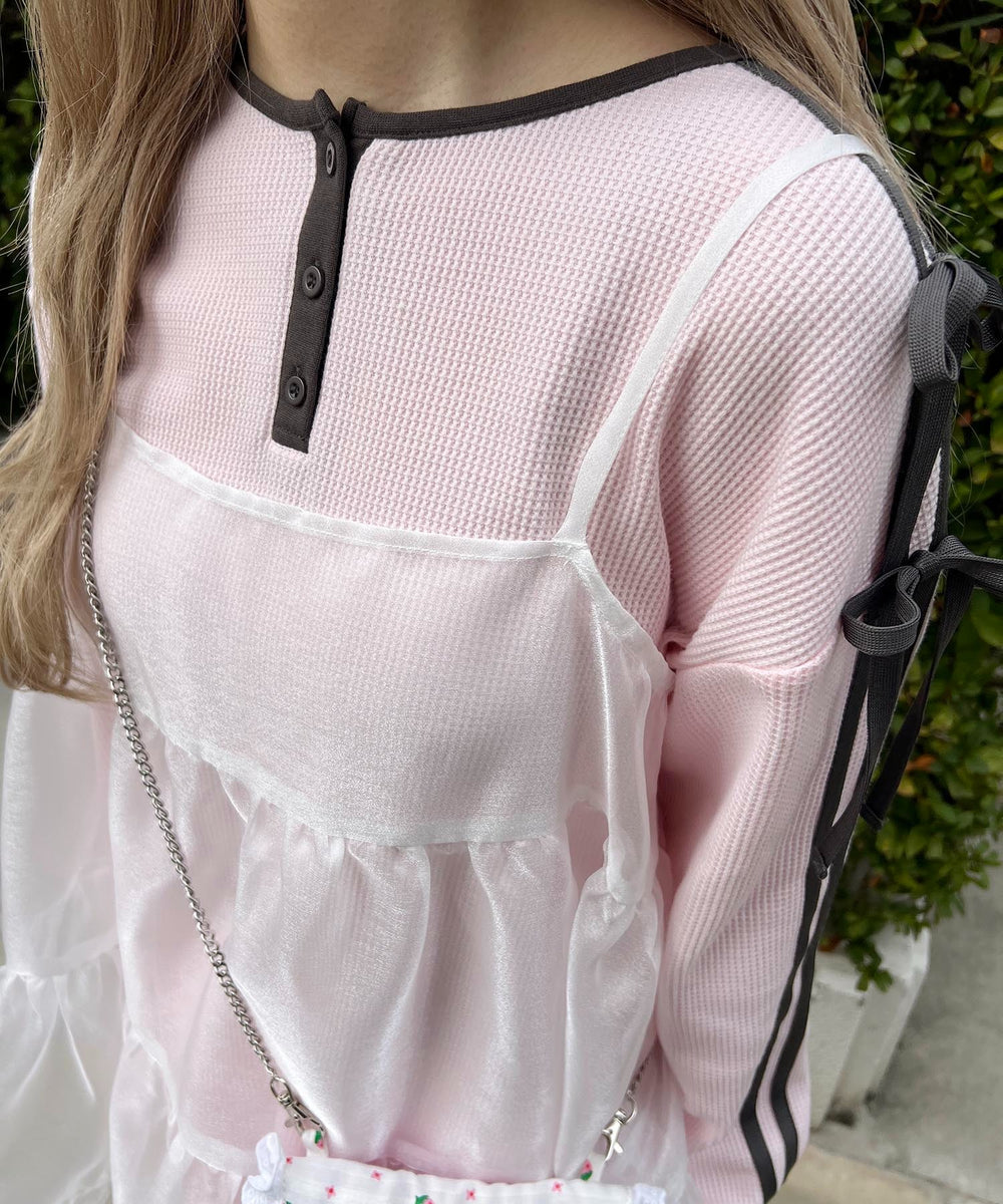 ホワイト モデル：160㎝ F着用