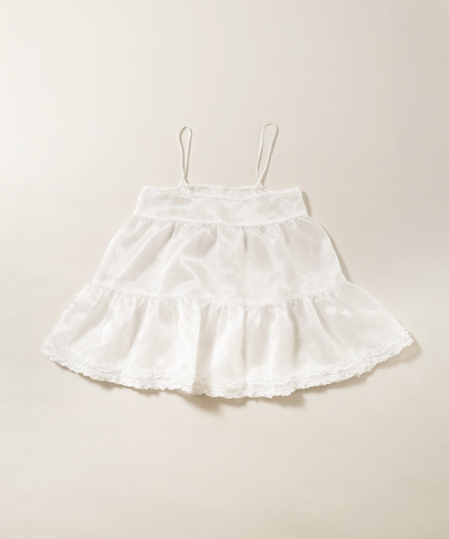 シアーフリルキャミワンピース