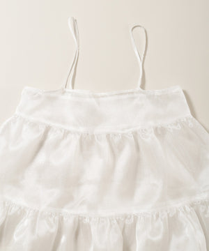 シアーフリルキャミワンピース