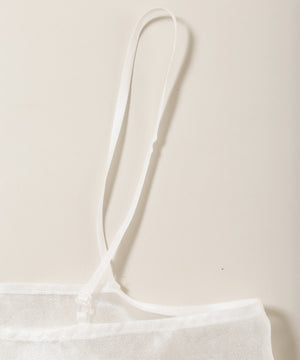 シアーフリルキャミワンピース