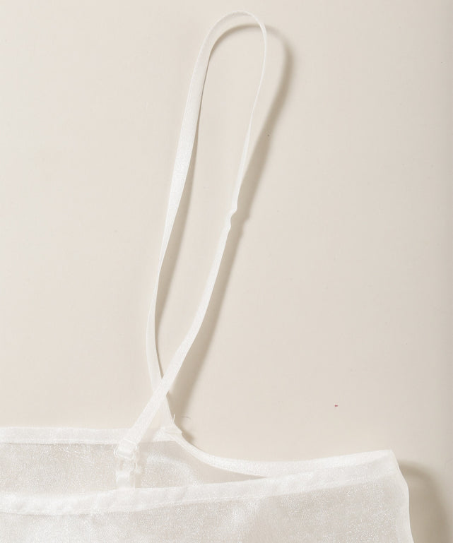 シアーフリルキャミワンピース