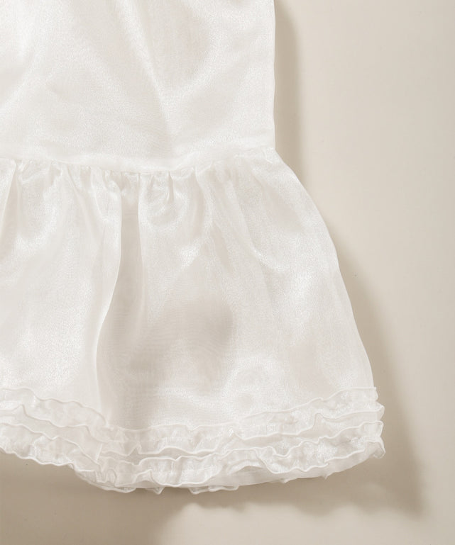 シアーフリルキャミワンピース