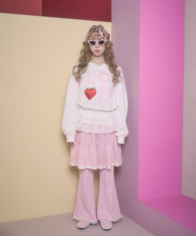 ピンクモデル：160㎝ F着用