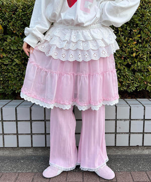 ピンクモデル：160㎝ F着用