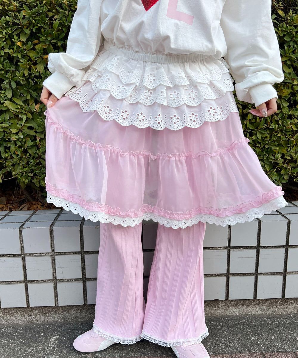 ピンクモデル：160㎝ F着用