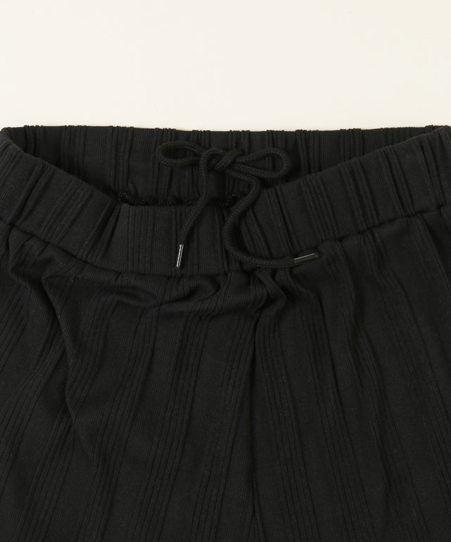 レースヘムワイドパンツ