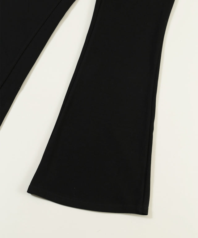 プリーツセットフレアパンツ