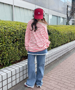 デニム モデル：155㎝ F着用