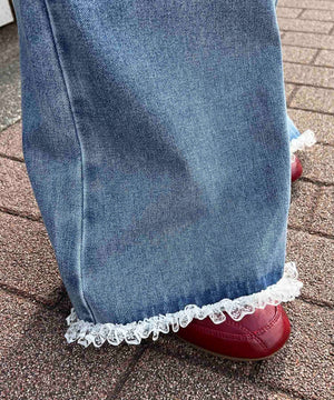 デニム モデル：155㎝ F着用