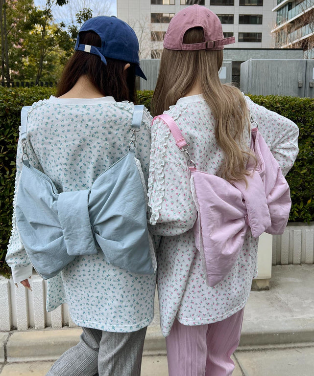 3WAYリボンパファーバッグ