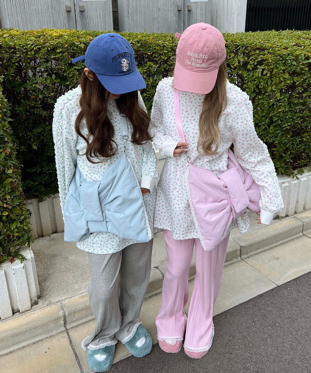 3WAYリボンパファーバッグ