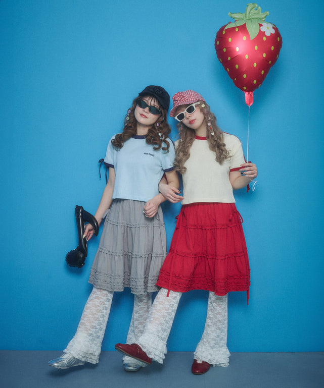 フラワーモチーフキャップ