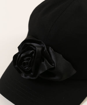 フラワーモチーフキャップ