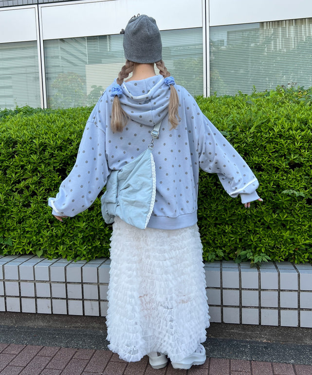 サックス モデル：160㎝ F着用サックス モデル：160㎝ F着用