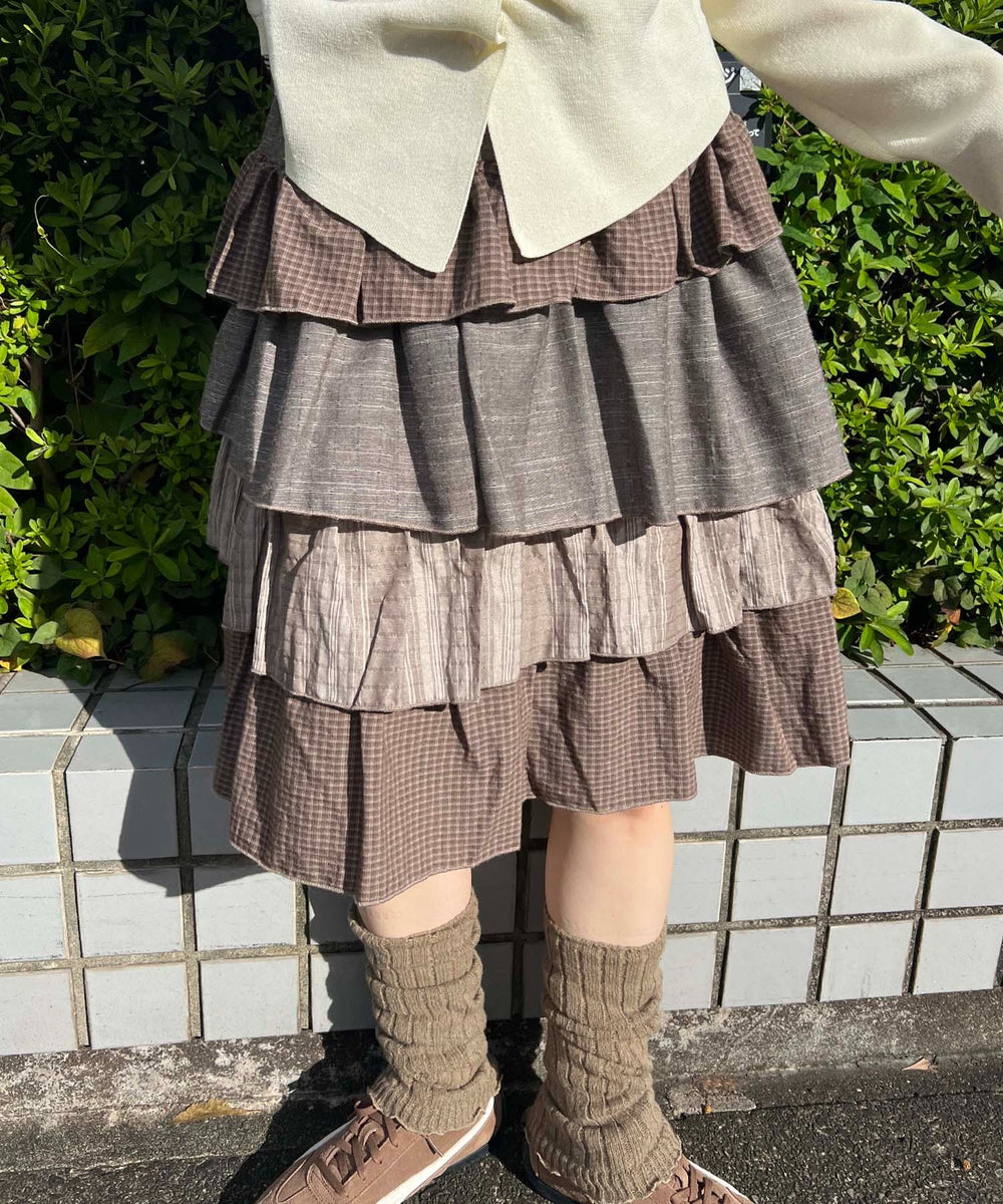 ブラウン モデル：160㎝ F着用