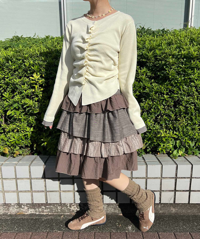 ブラウン モデル：160㎝ F着用
